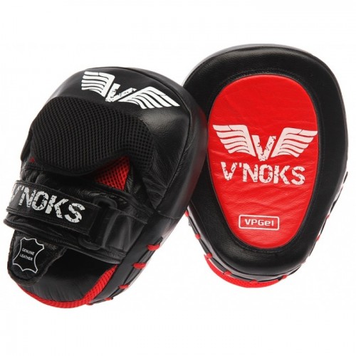 Лапы боксерские V`Noks Fuoco Red